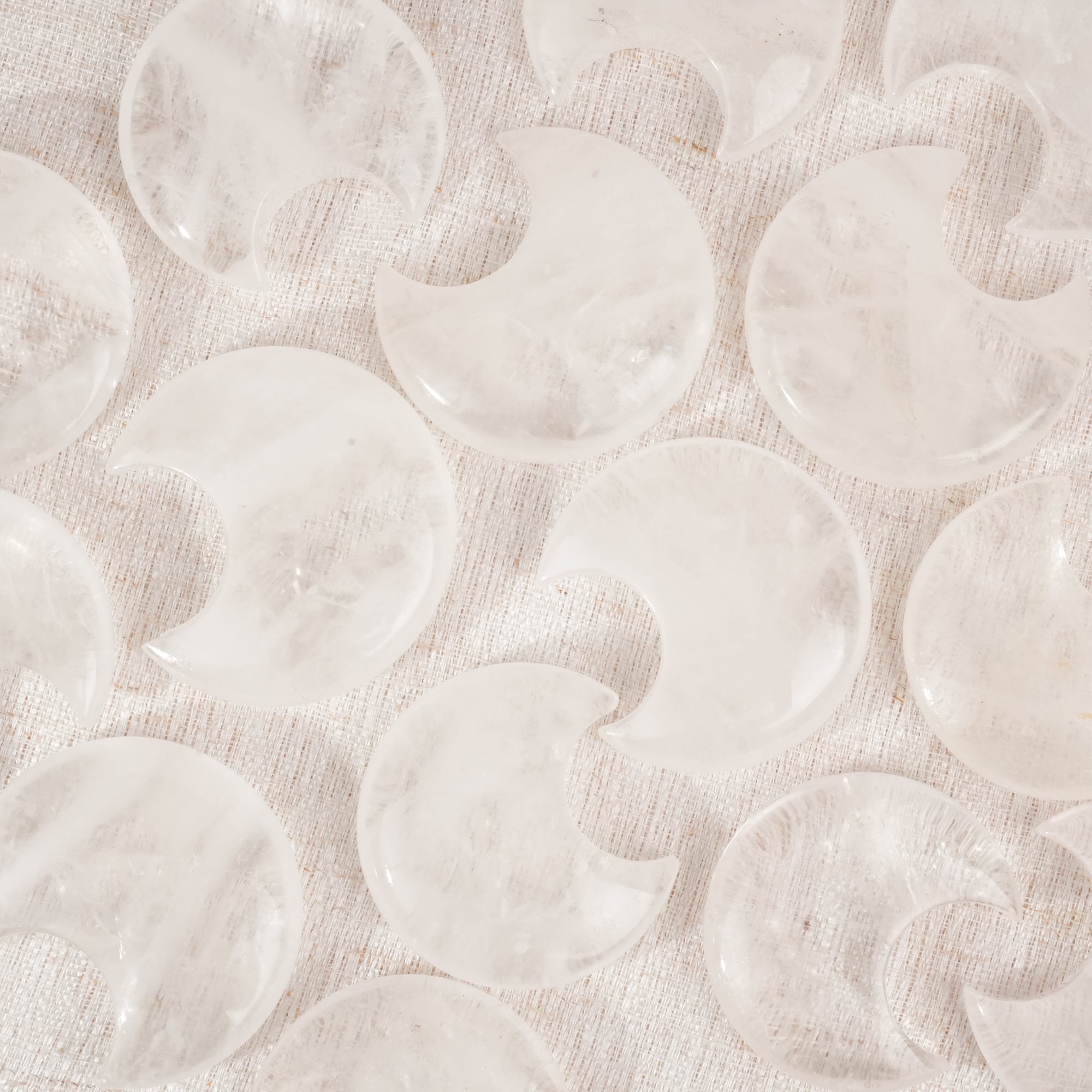 Clear Quartz Moon
