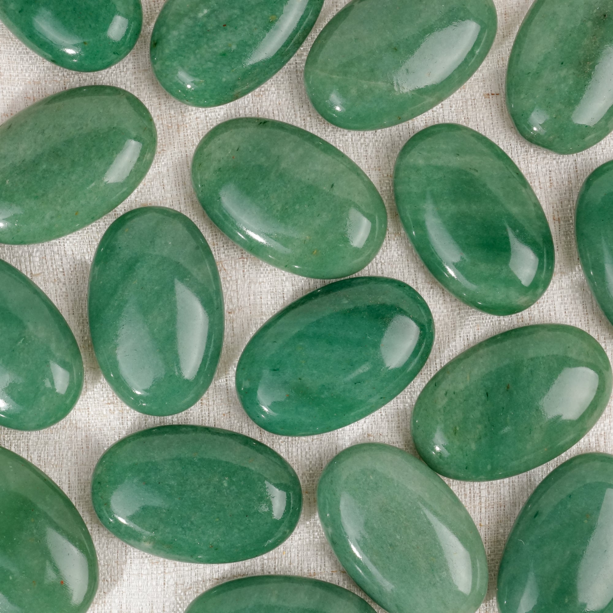Green Aventurine Palm Stone