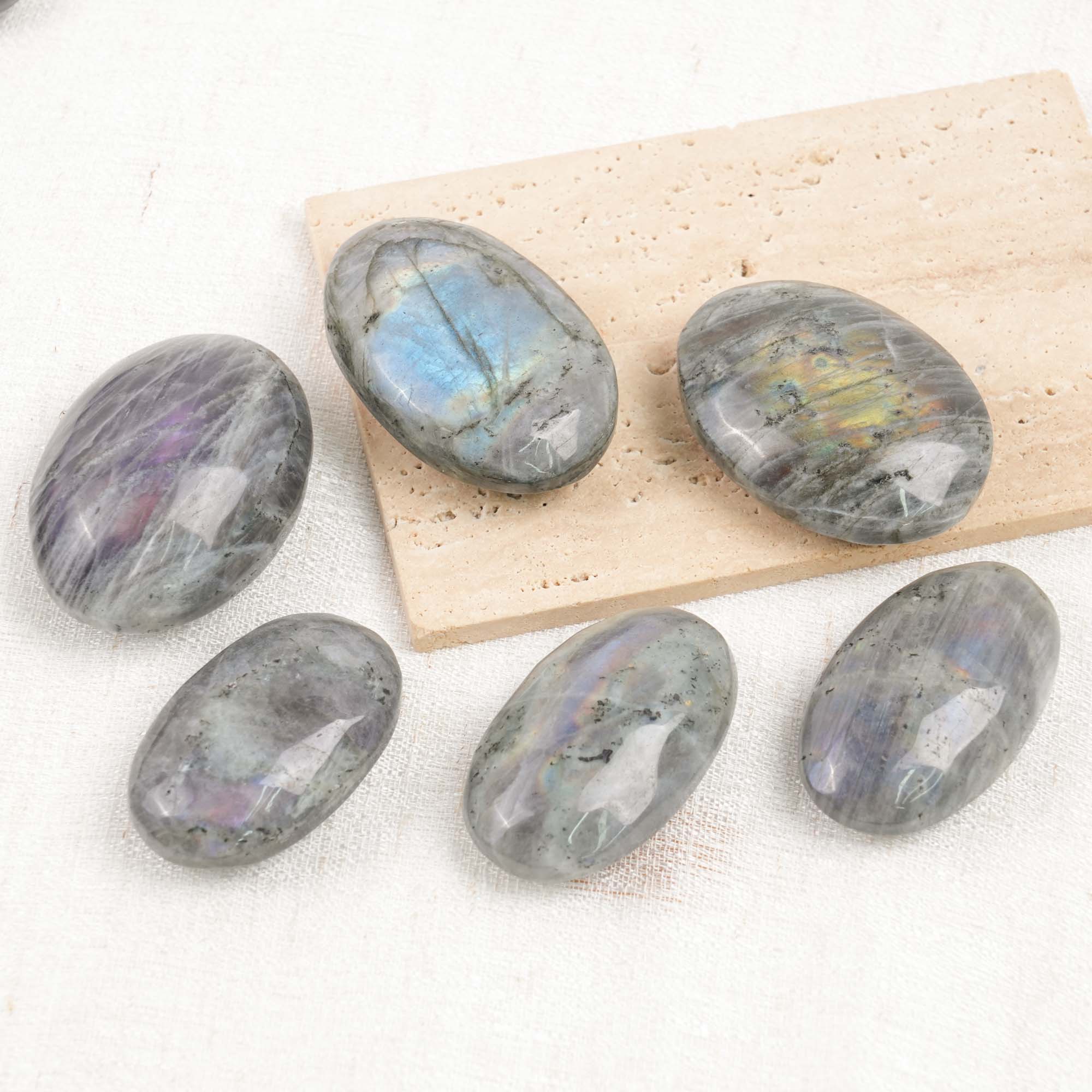 Labradorite Palm Stone