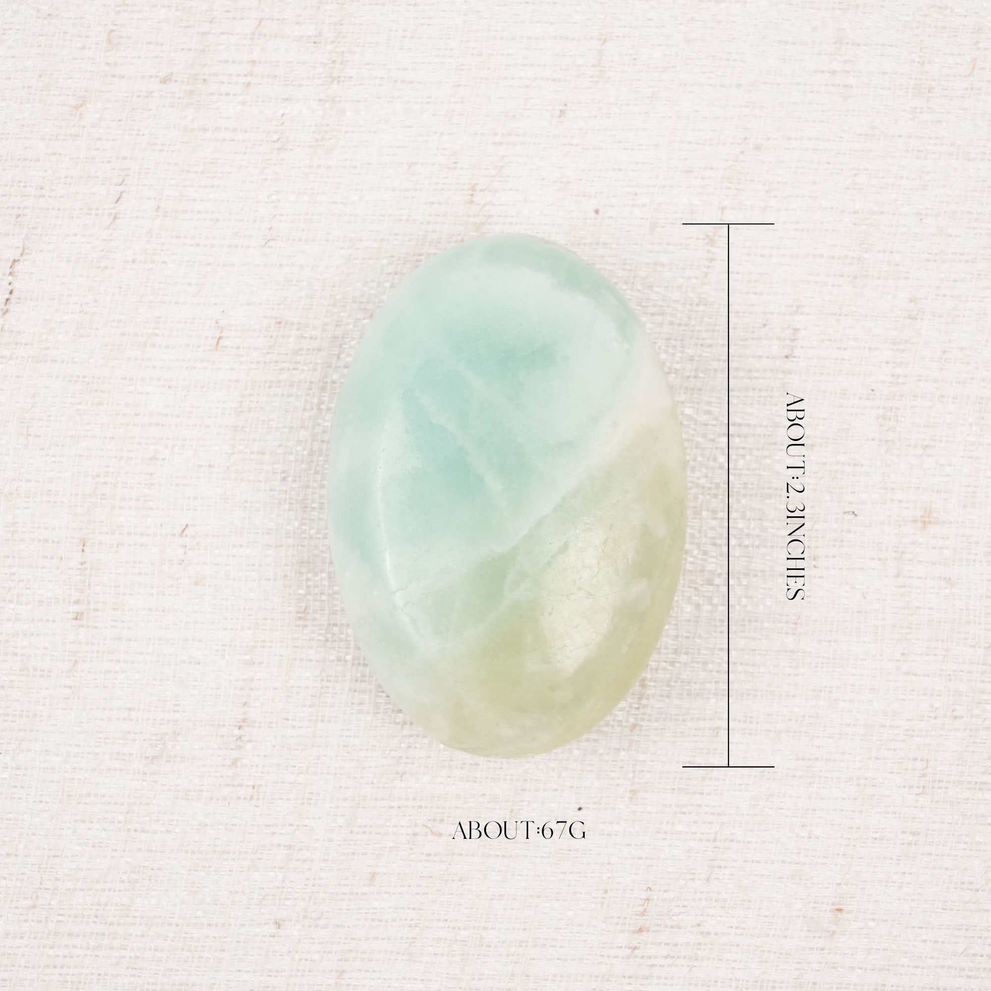 Caribean Calcite Palm Stone