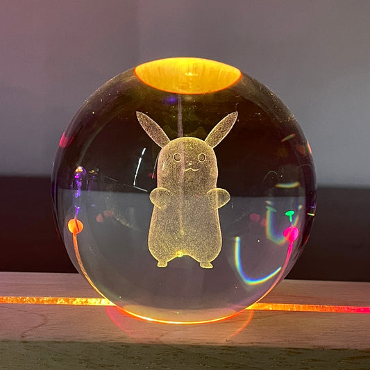 Pokémon 3D Laser Crystal Sphere