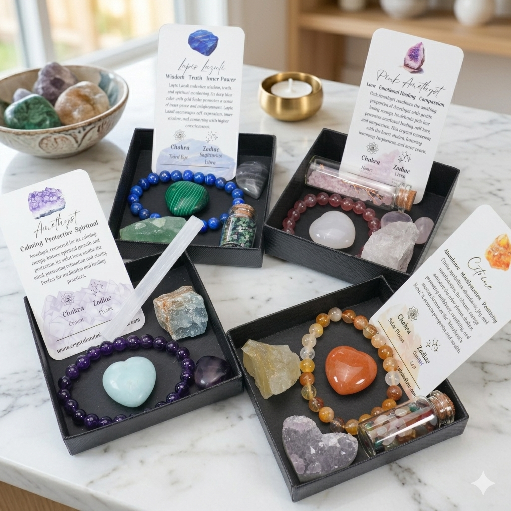 Zodiac Crystal Pairings: Best Healing Stones for Every Star Sign Blog Cover Image: