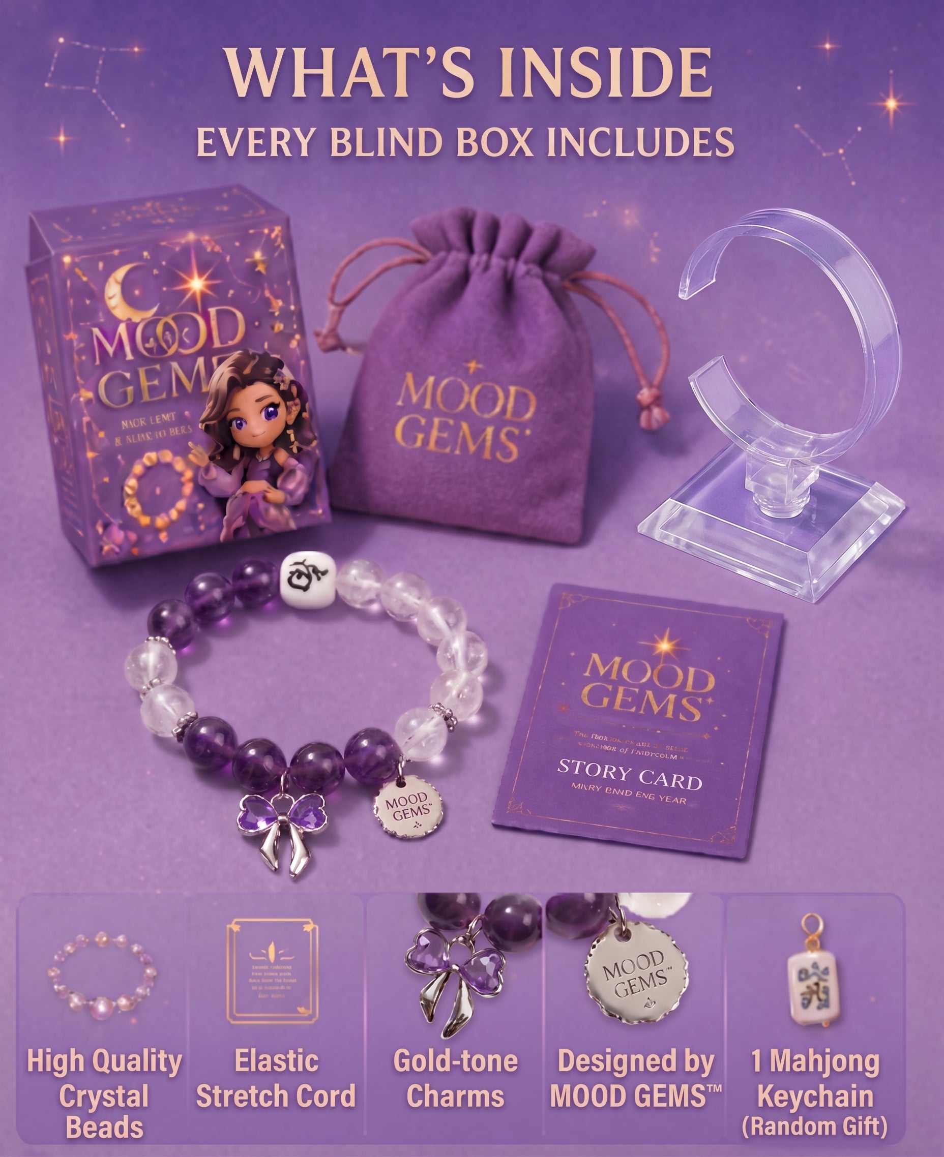 Crystal Bracelet Blind Box Series