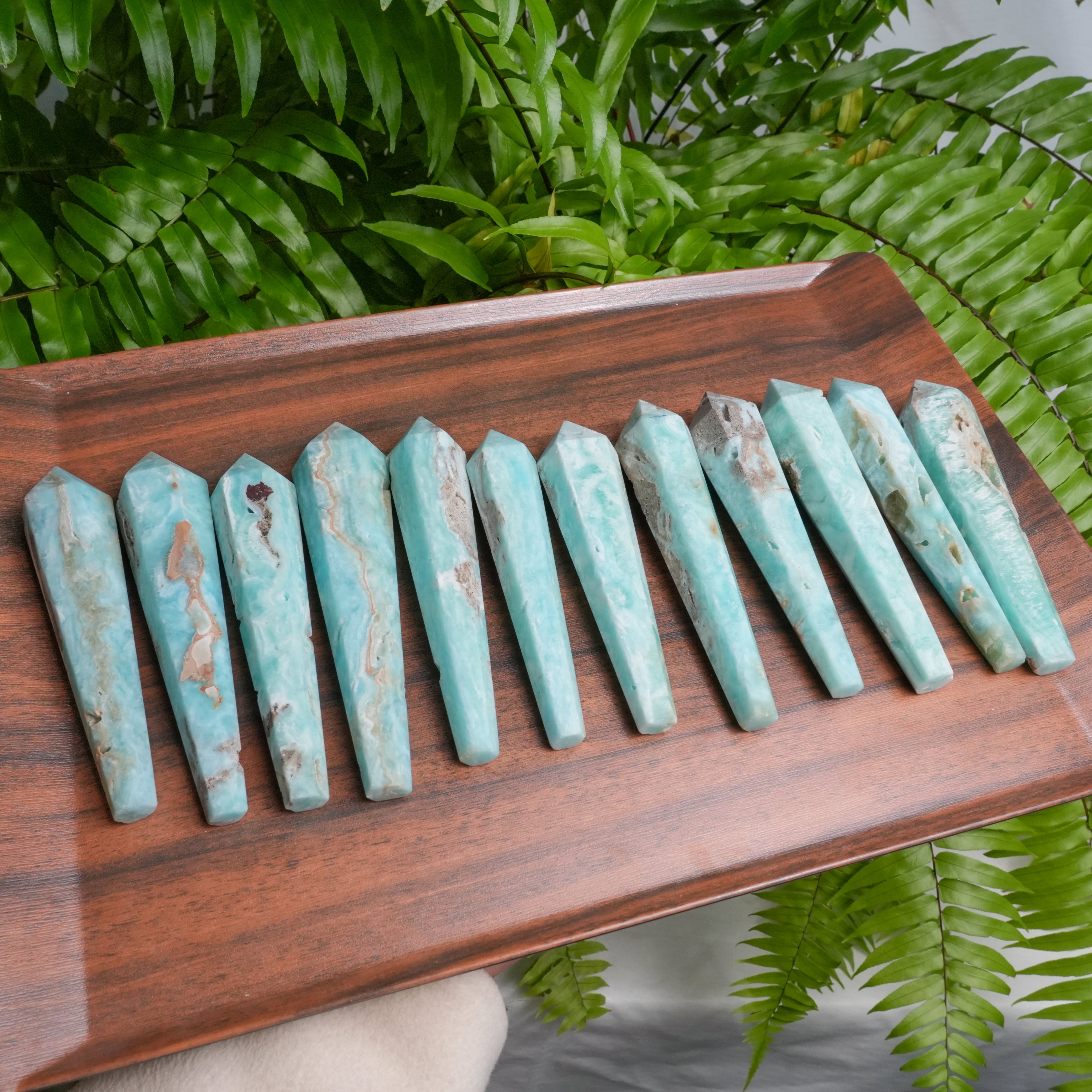 Hemimorphite Wand
