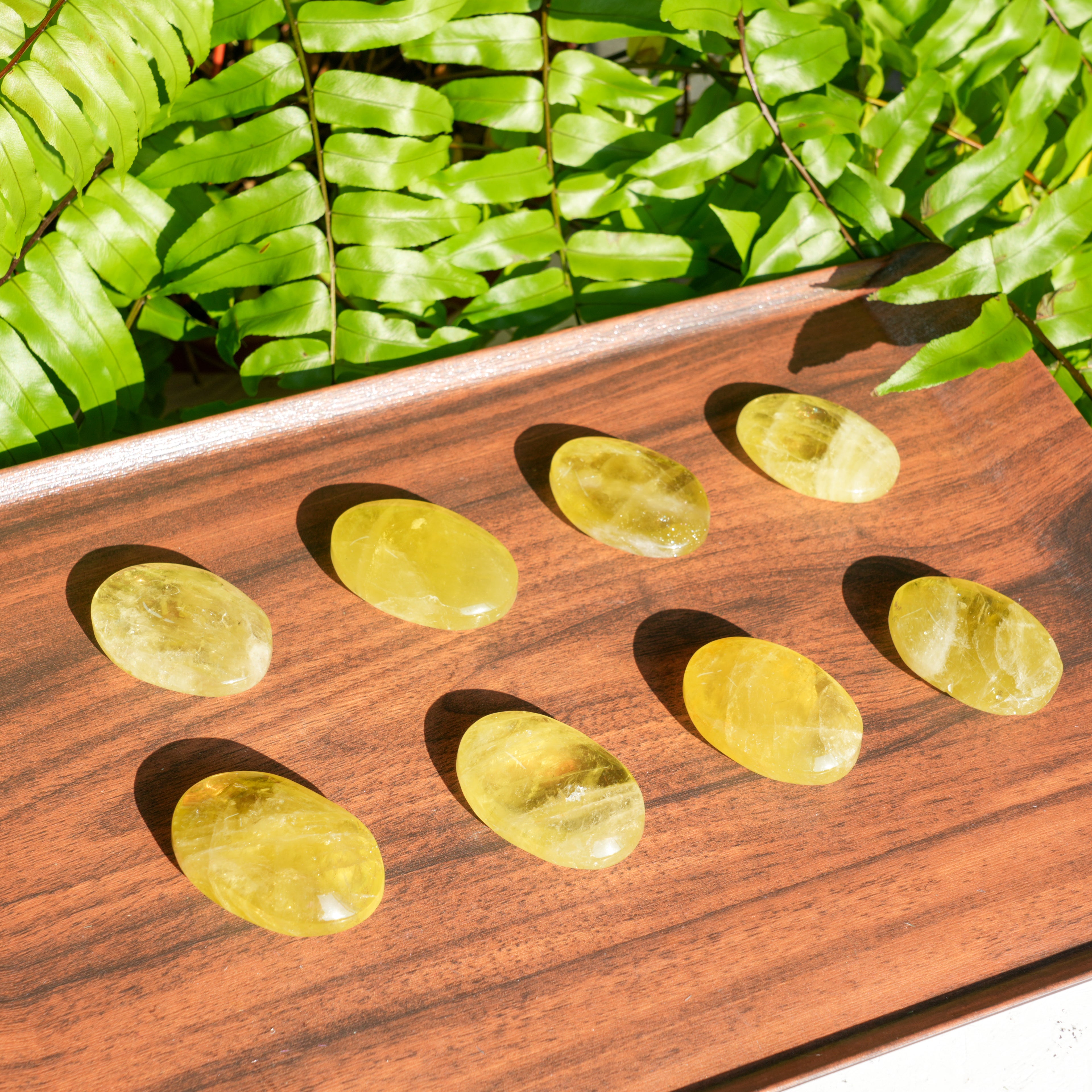Citrine Palmstone
