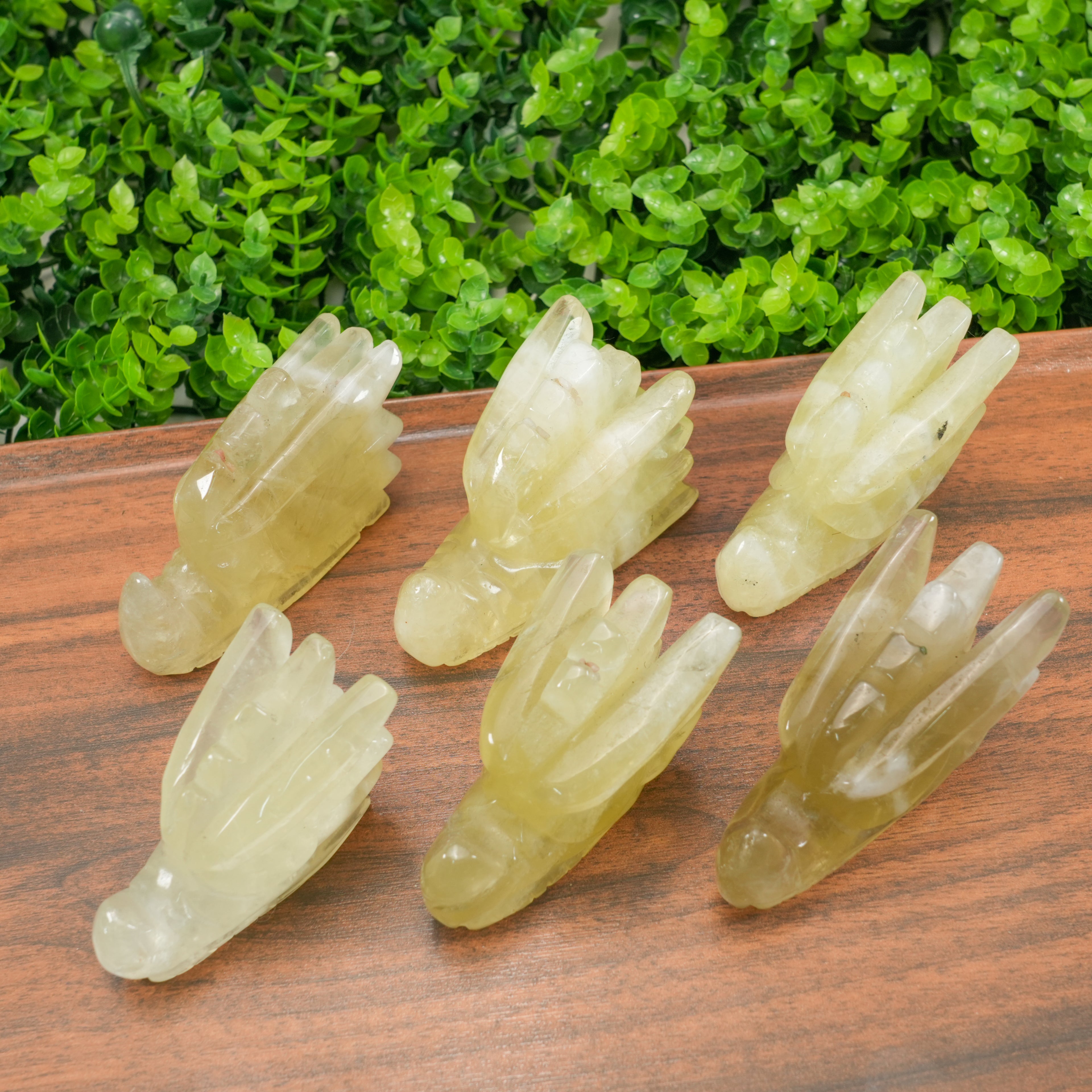 Natural Citrine Dragon Head Carving Crystal Dragon Skull Statue, Feng Shui Wealth Stone Figurine for Home Decor, Healing Crystal Gift