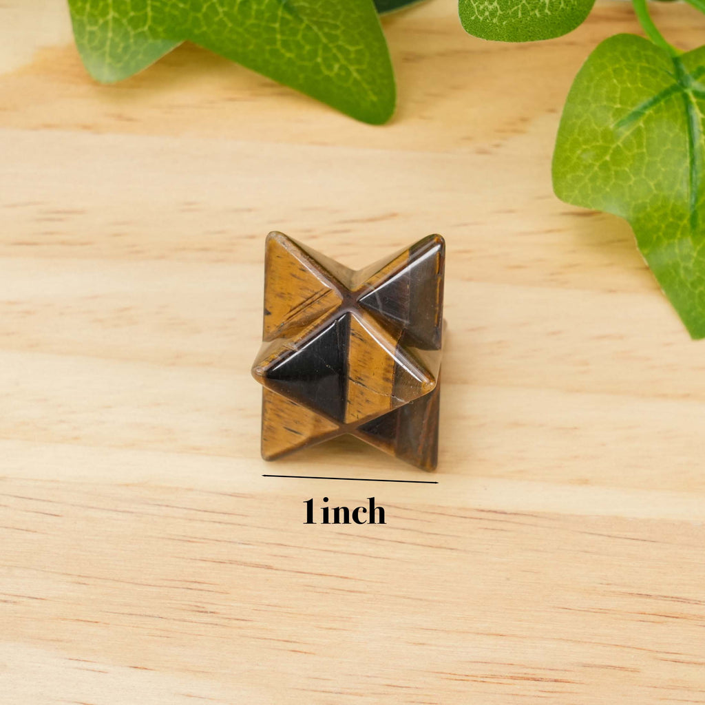 Natural Tiger Eye Kaba Pendant – Protection & Strength Healing Crystal Jewelry