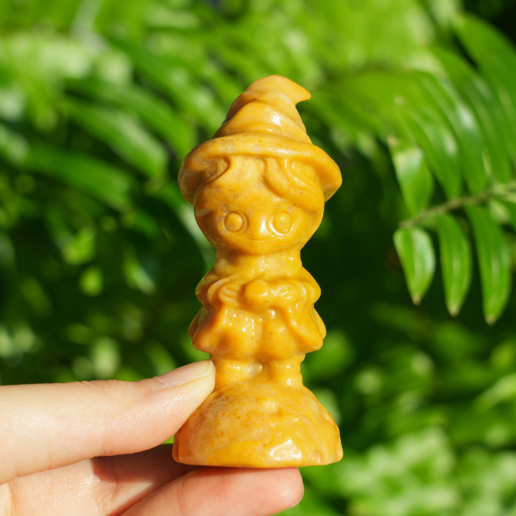 Mixed Witch Carving
