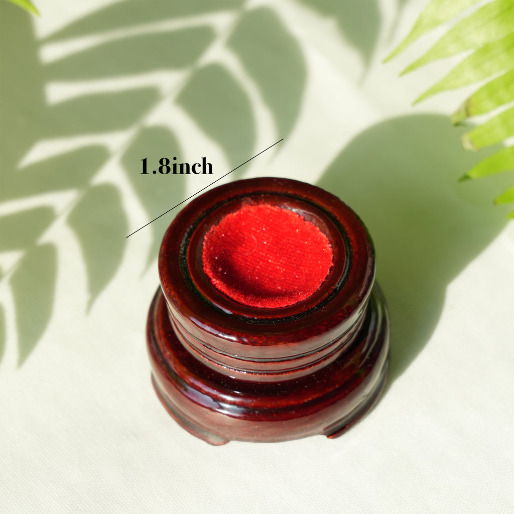 Wood Sphere Holder