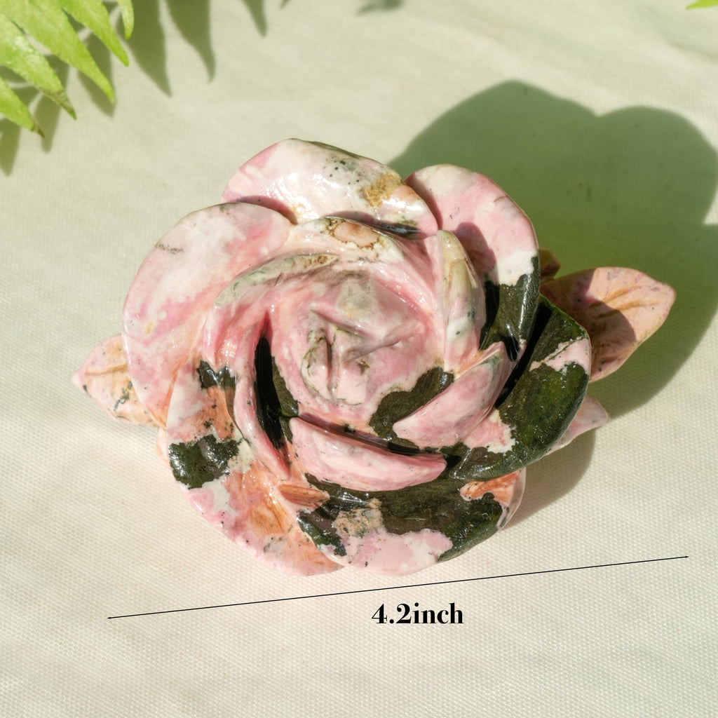 Peru Rhodonite Flower