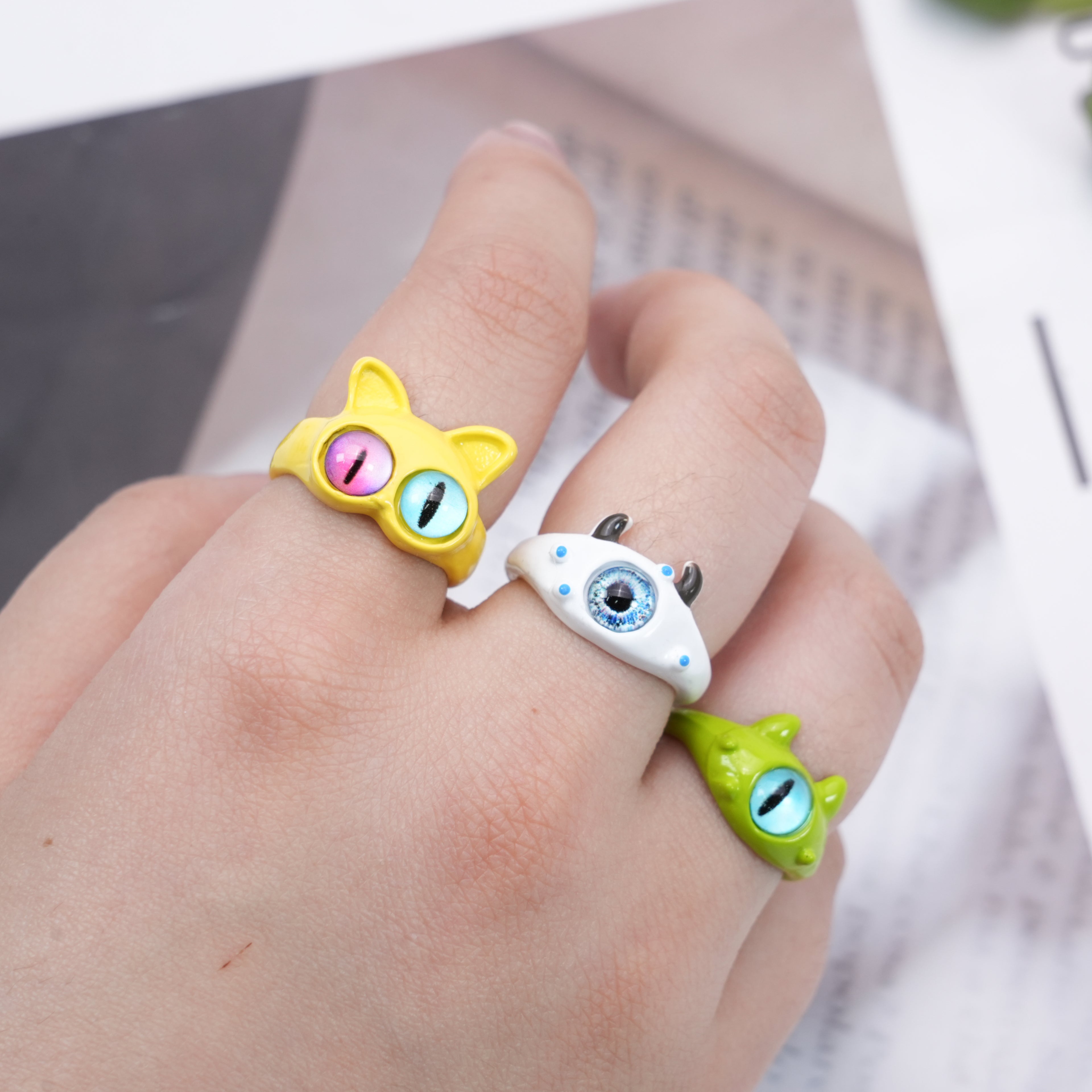 Crystal Rings Confetti