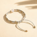 Clear Quartz Wristband Bracelet