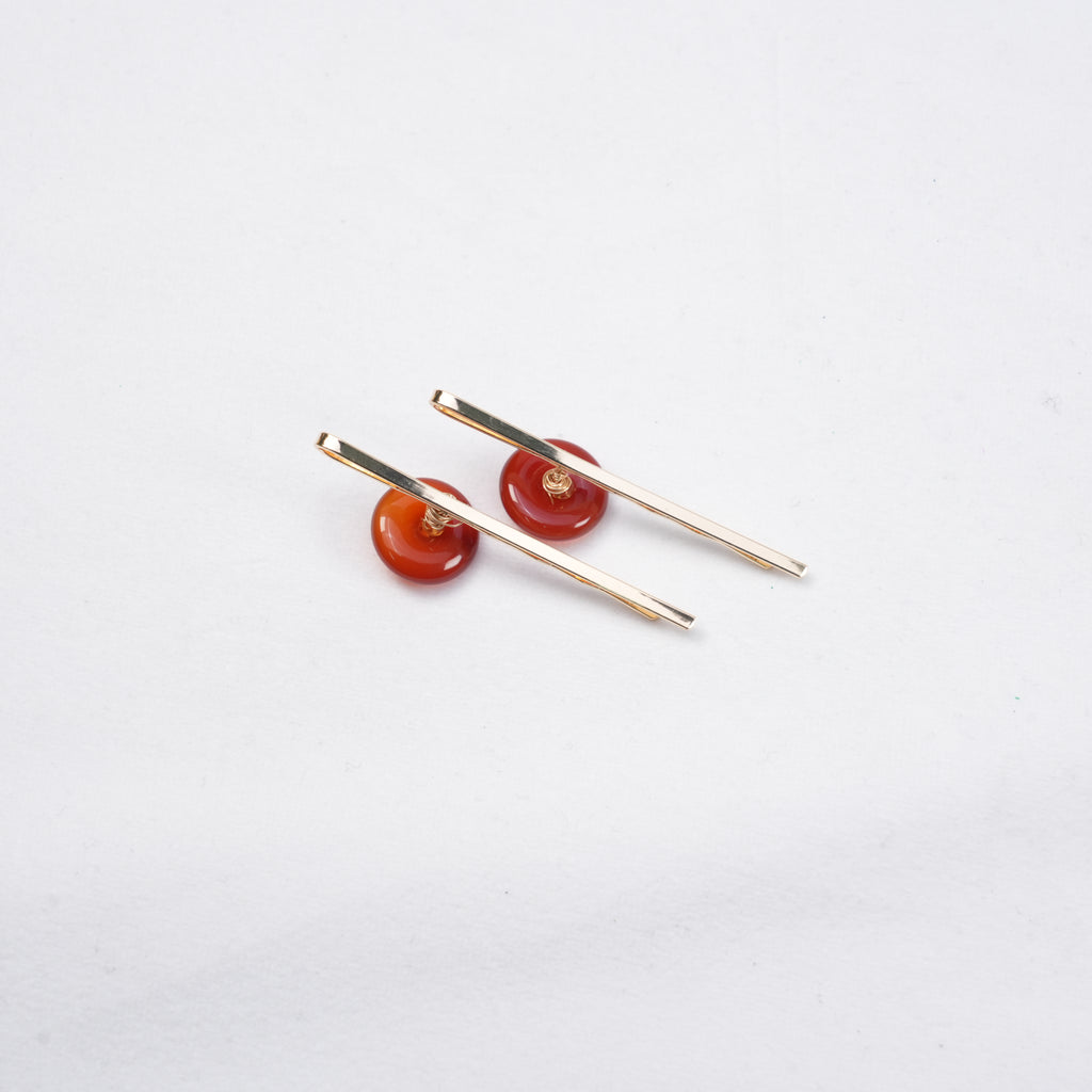 Carnelian Hairpin