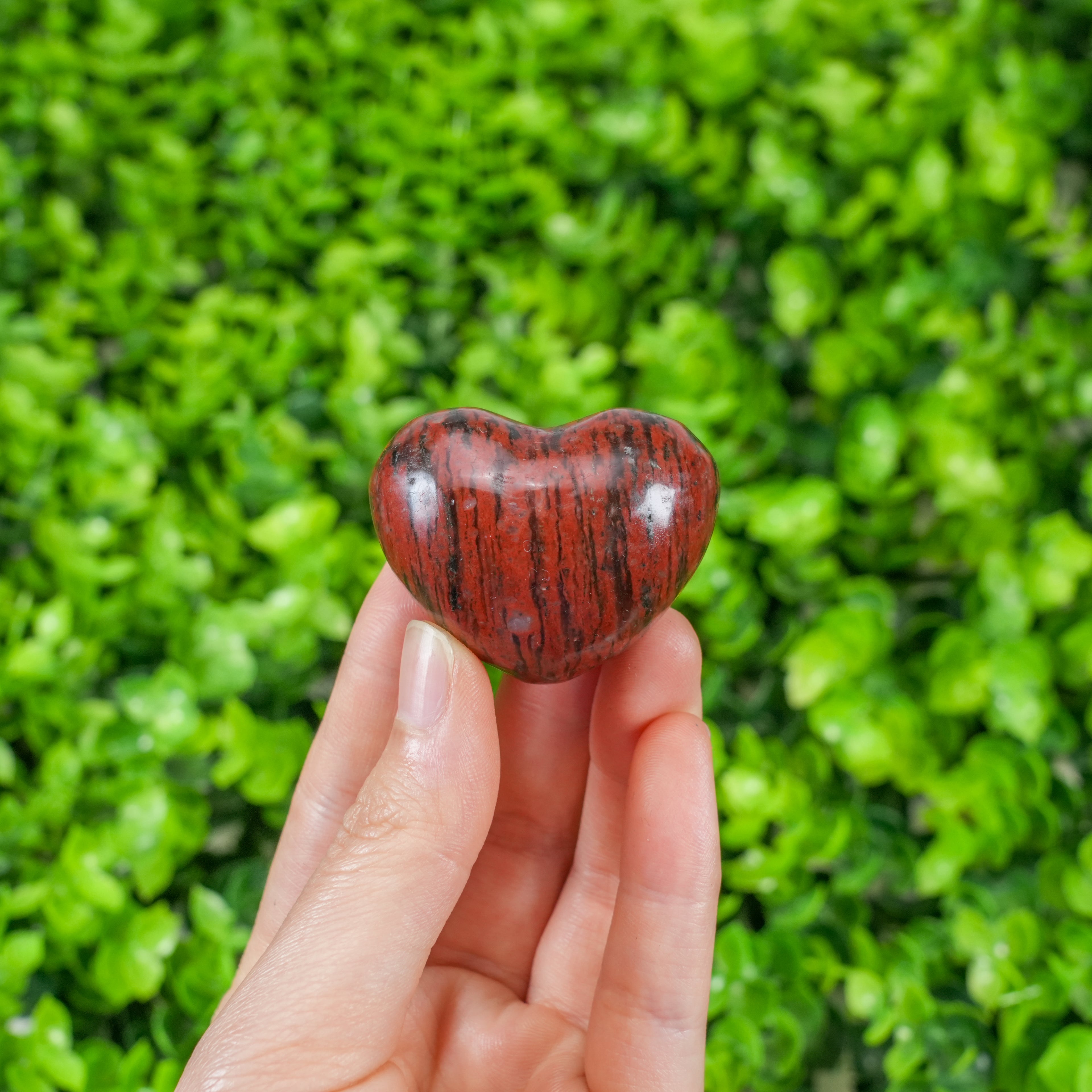 Assorted Crystal Heart Palm Stones | Mixed Natural Gemstone Hearts for Healing