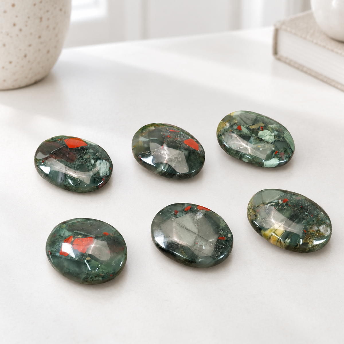 Bloodstone  for Meditation & Energy Healing