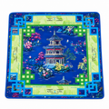 Blue Garden Pavilion Mahjong Set