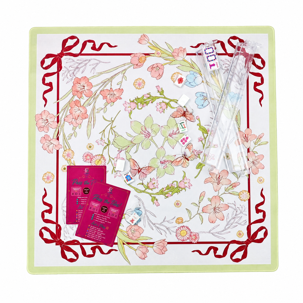 Ribbon Garden Mahjong Set