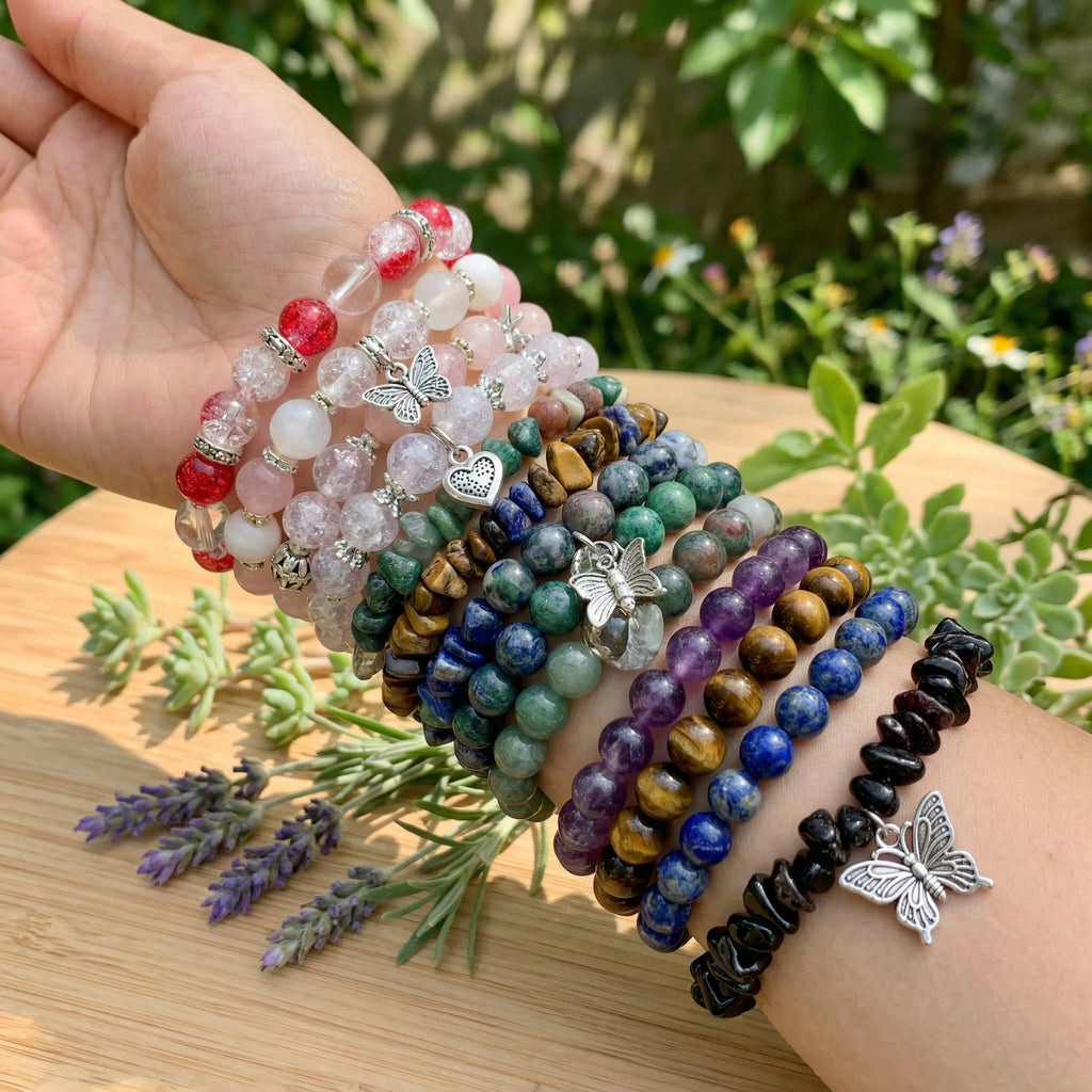 Lucky Jewelry Scoop Game – Mystery Blind Bags with Crystal Necklaces, Bracelets & Rings – Get Extra Bag When You Win a Ring