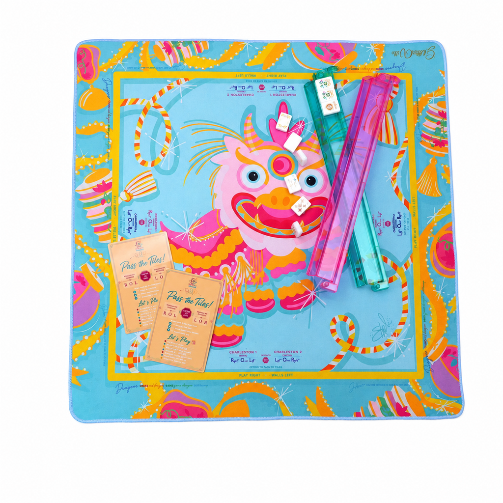 Lucky Lion Mahjong Set