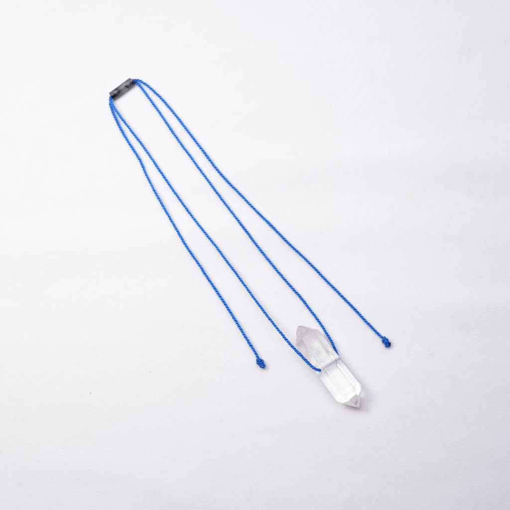 Clear Quartz Double Point Necklace