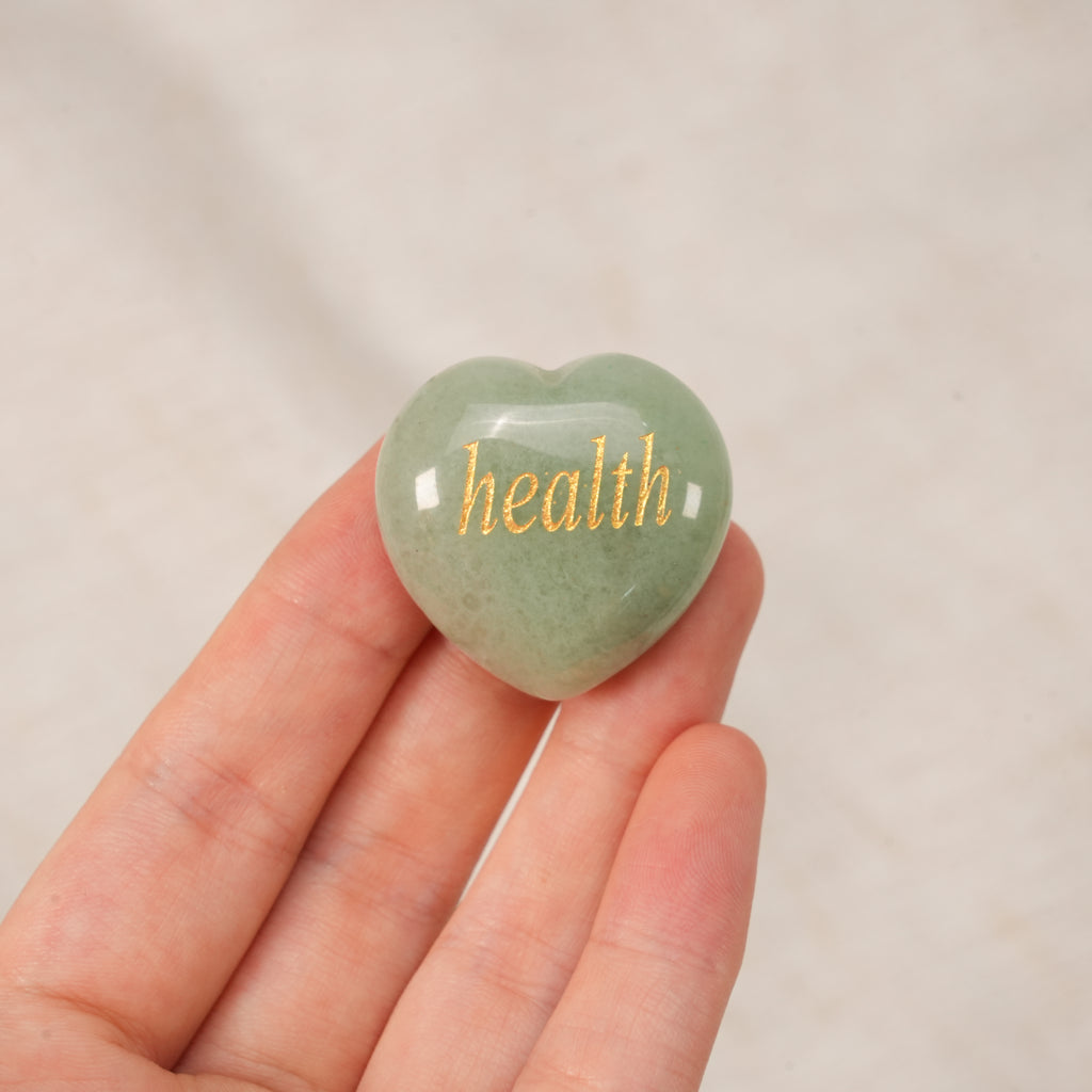 Mixed Natural Crystal Mini Heart Worry Stones Bulk, Assorted Polished Pocket Palm Heart Crystals For Chakra Meditation Healing Gift Wholesale