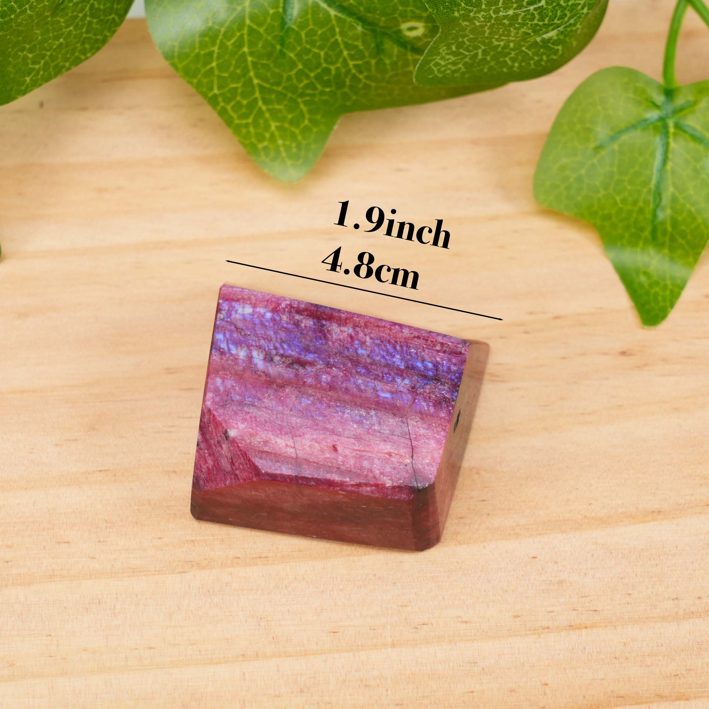 Red Moonstone Free-Form - Natural Healing Crystal for Home Decor, Meditation & Spiritual Balance