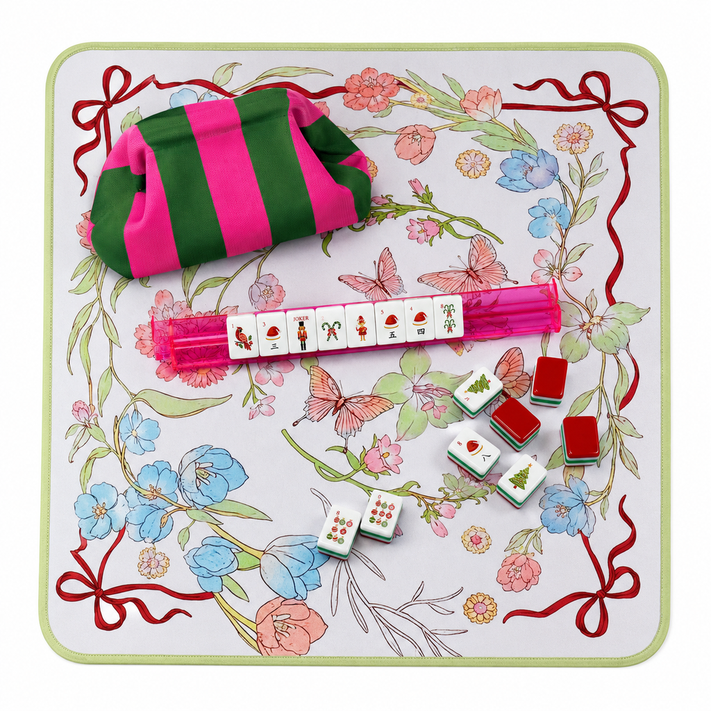 Butterfly garden Mahjong Set