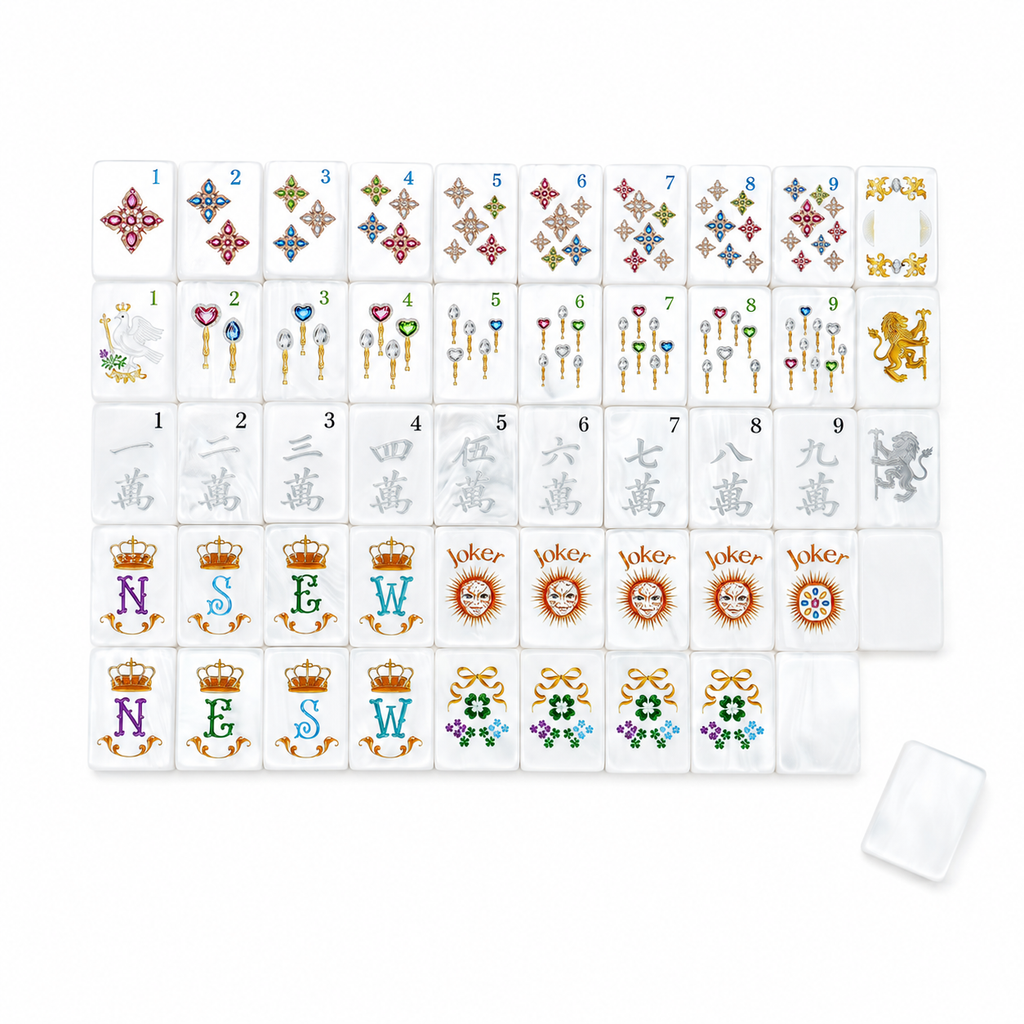 Lucky Lion Mahjong Set