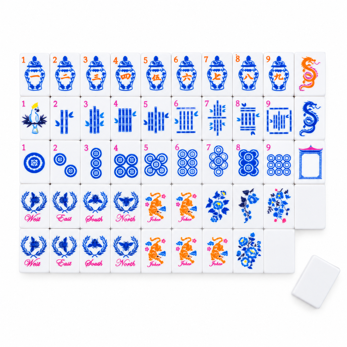 Blossom Pagoda Mahjong Set