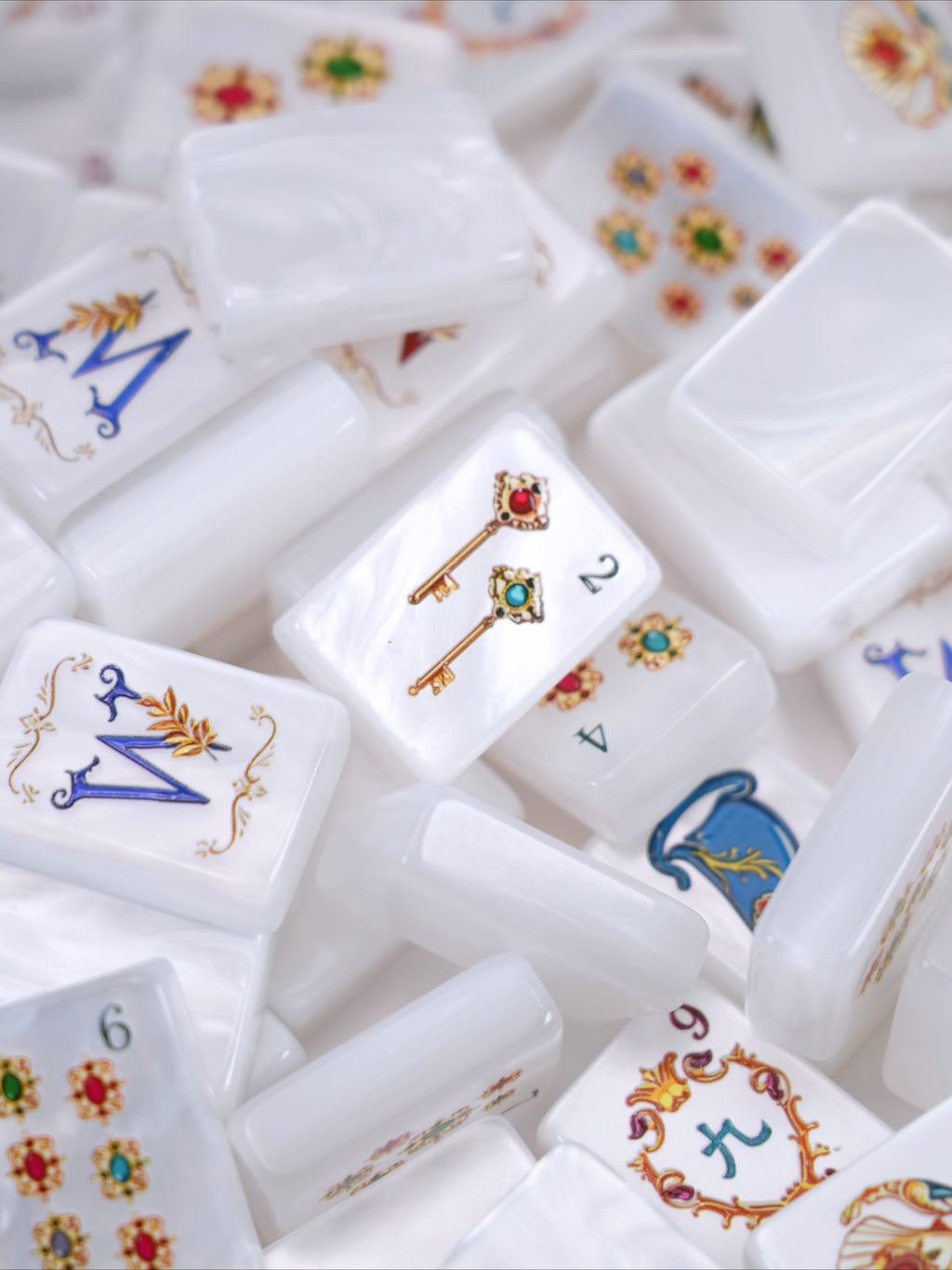 World Cup Soccer Themed Mahjong Set