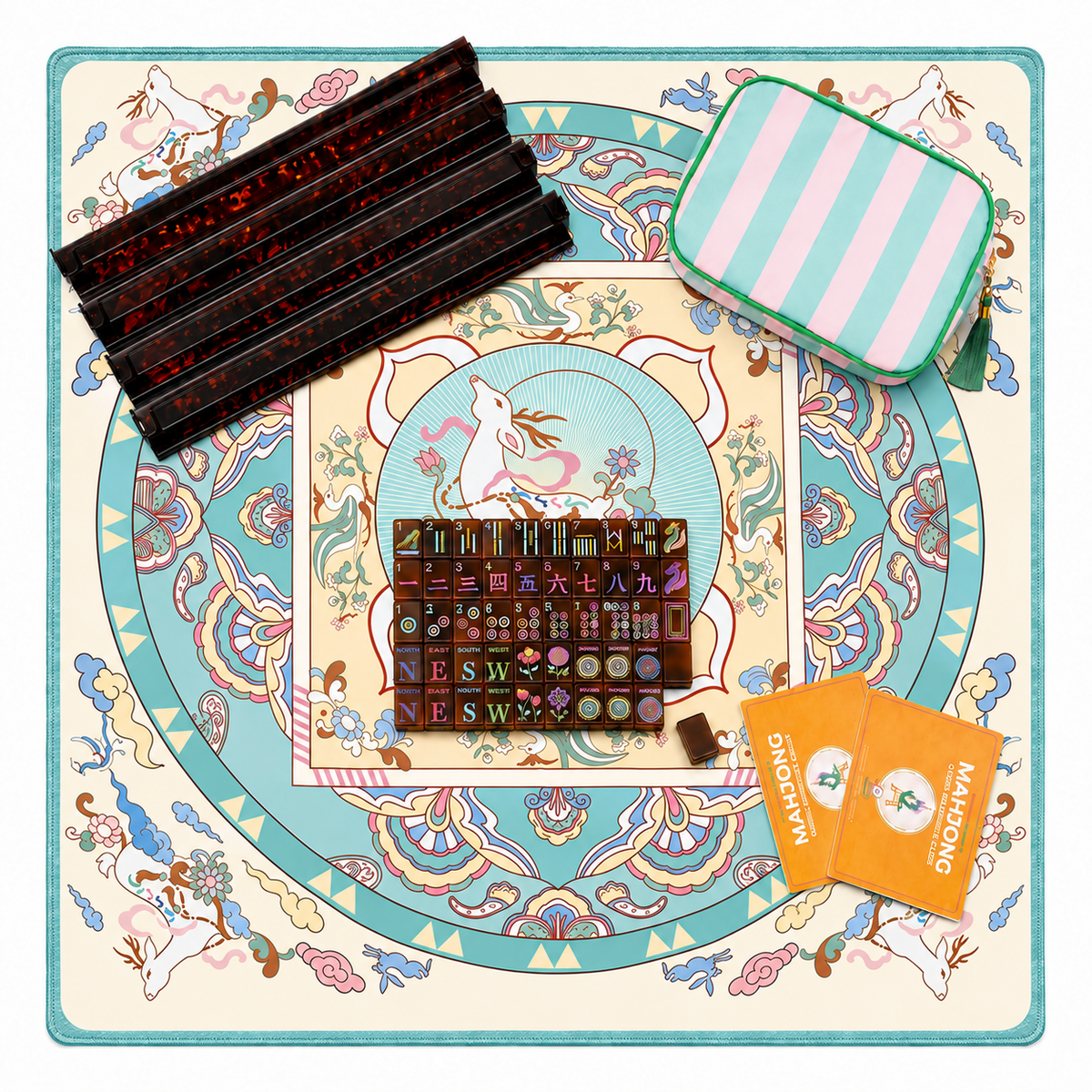 Cloud Deer Mahjong Mat