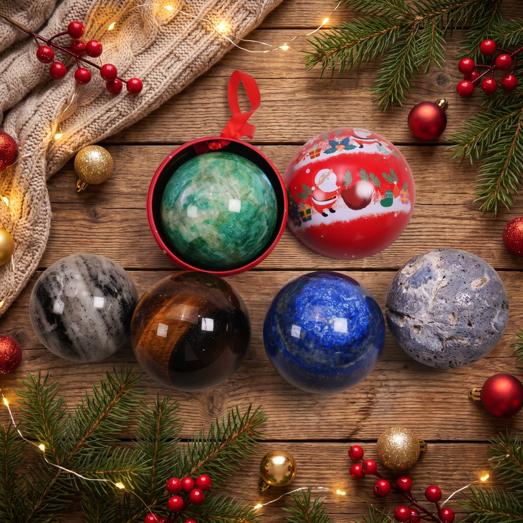 Mystery Crystal Sphere (With Tin Box)