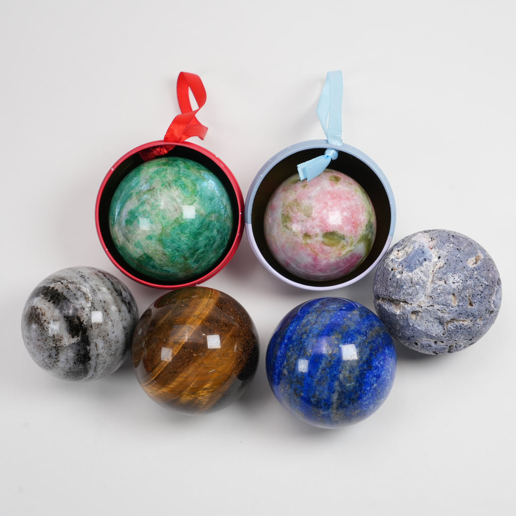 Mystery Crystal Sphere (With Tin Box)