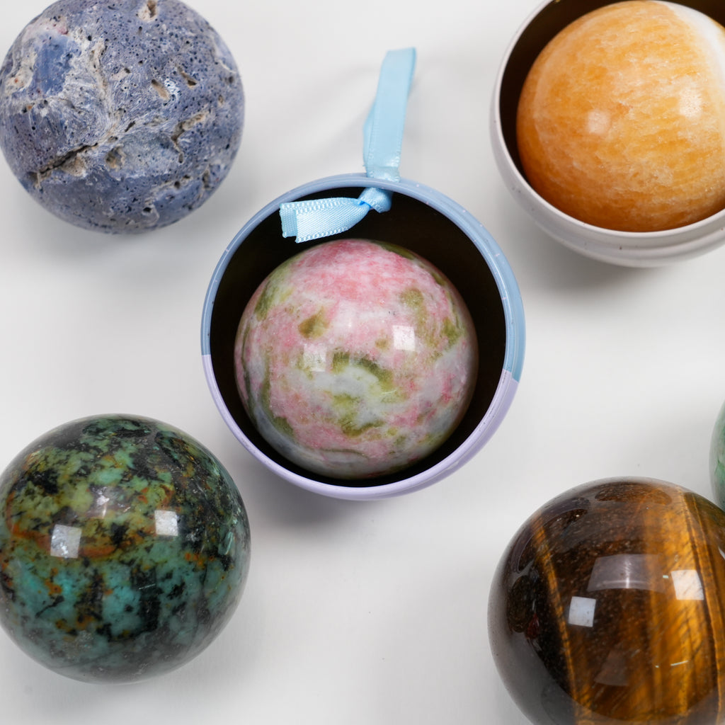 Mystery Crystal Sphere (With Tin Box)