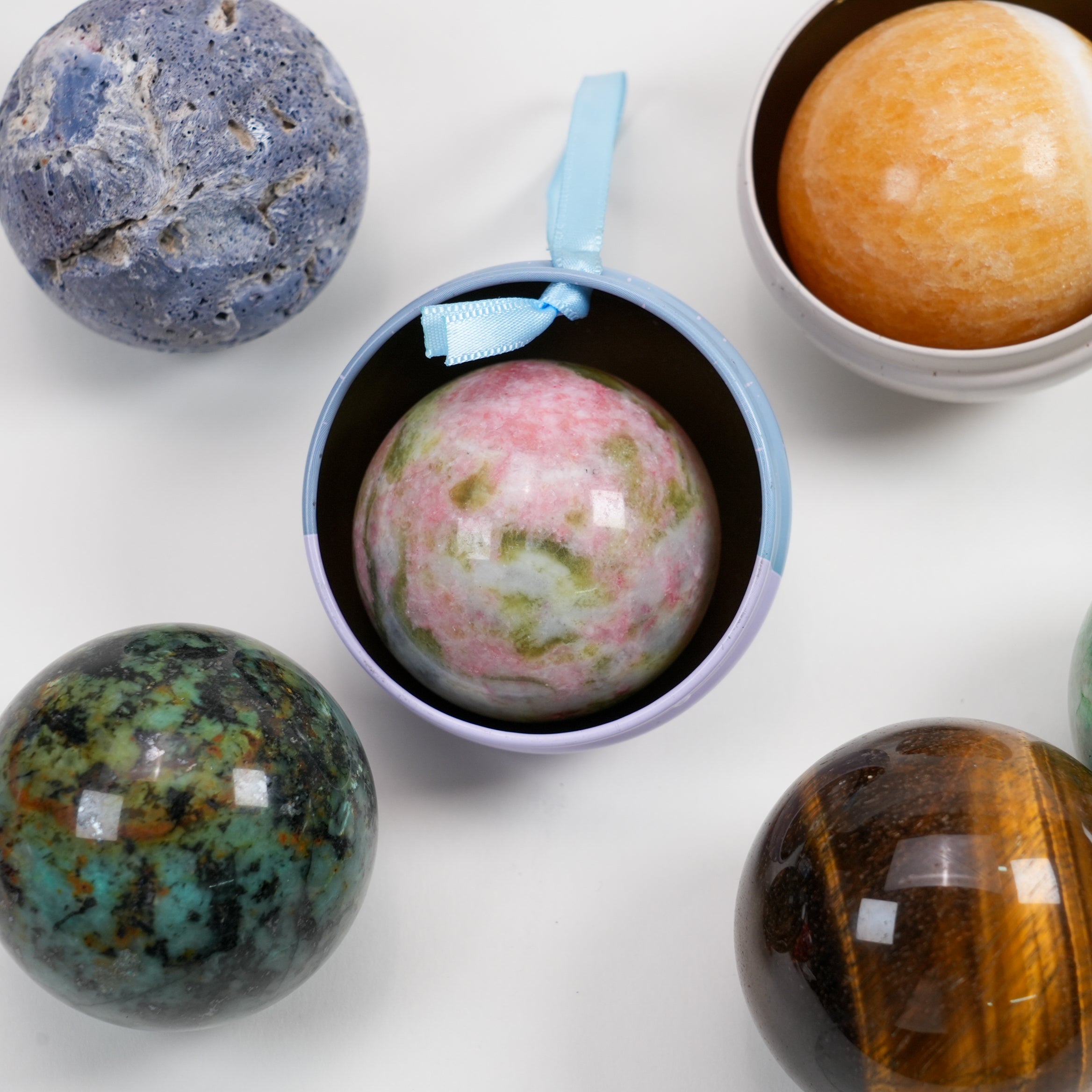 Mystery Crystal Sphere (With Tin Box)