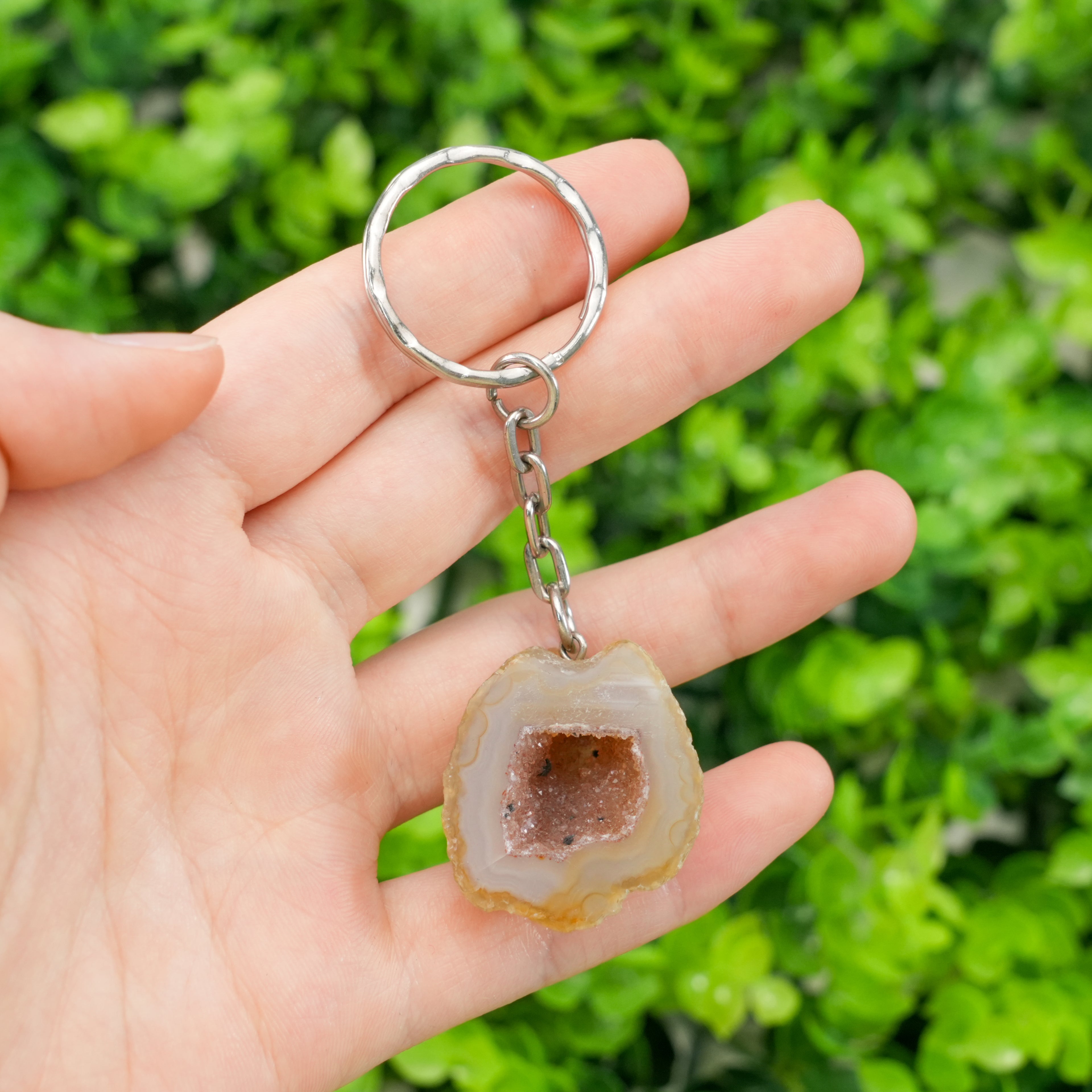Assorted Crystal Keychains | Mixed Natural Gemstone Keychains, Random Styles