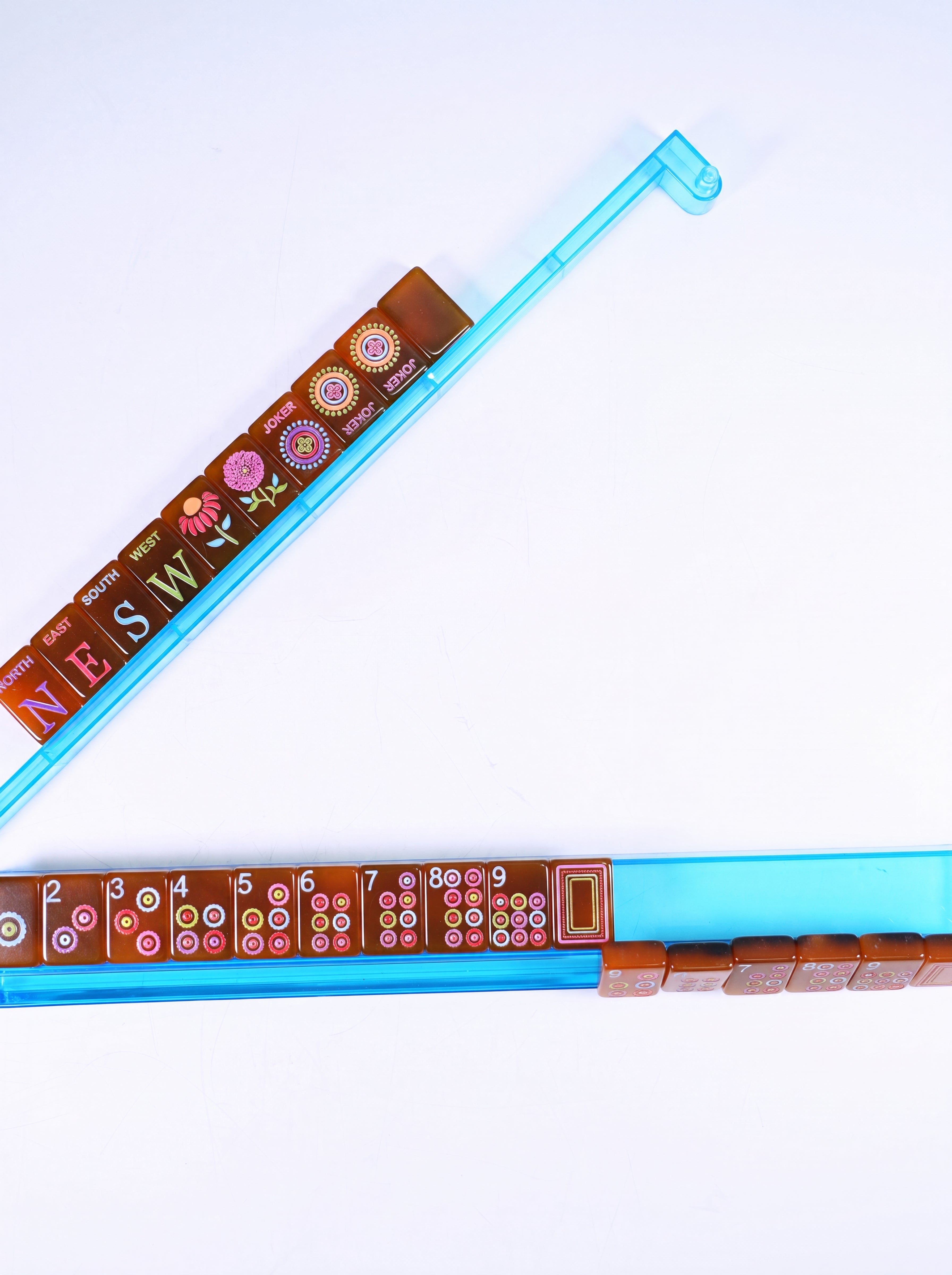 Luxury Amber Resin American Mahjong Set