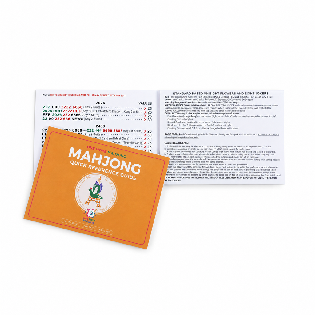 Turquoise Medallion Mahjong Set