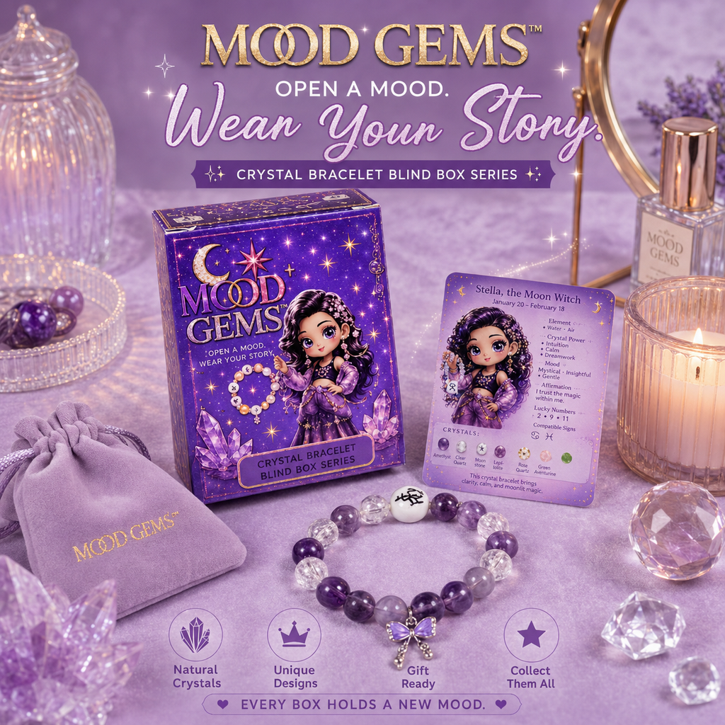 LIMITED TIME BOGO FREE ：Crystal Bracelet Blind Box
