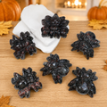 Natural Yooperlite Spider Crystal Carving, Polished Halloween Gemstone Spider Ornament for Home Decor & Holiday Collection