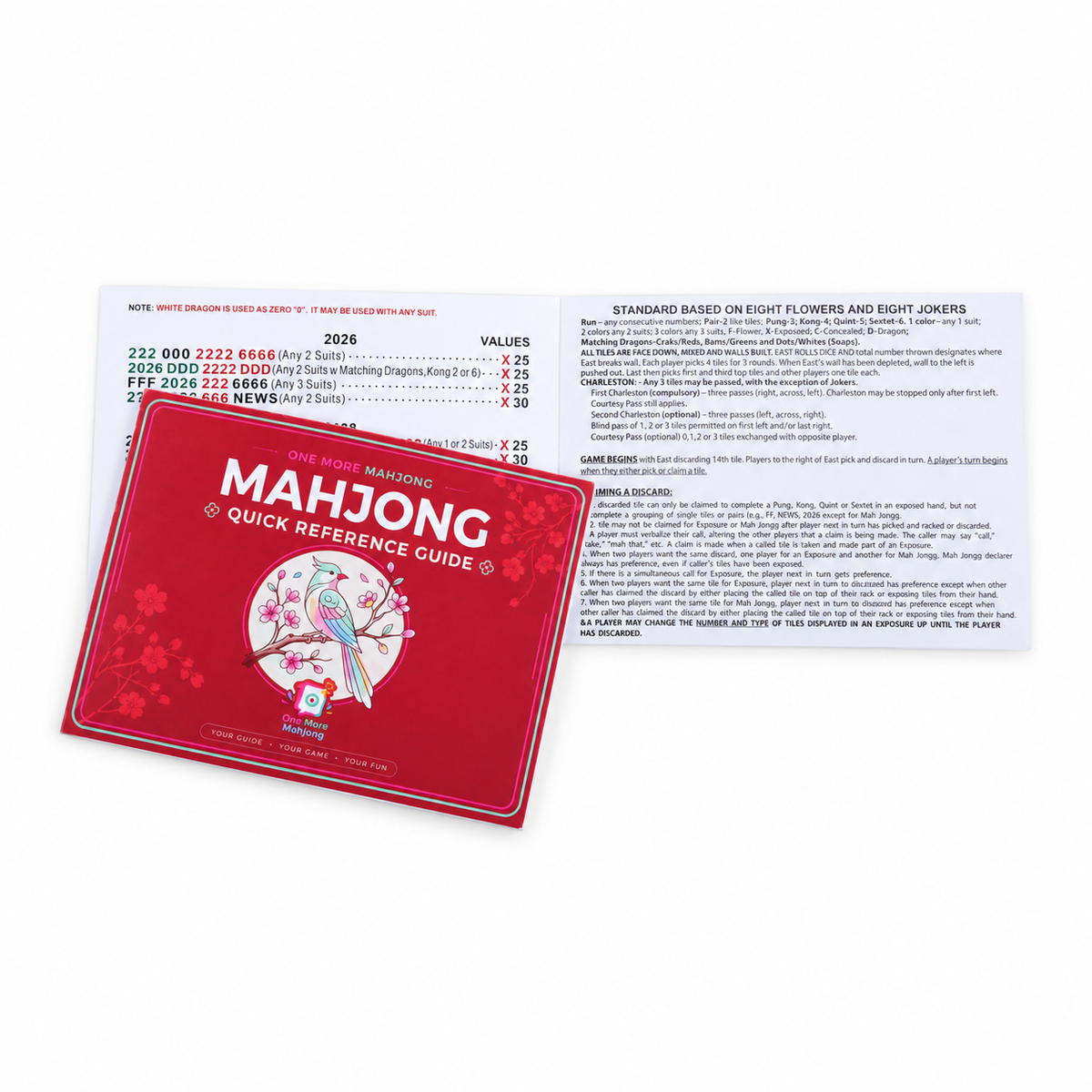 Blossom Pagoda Mahjong Set