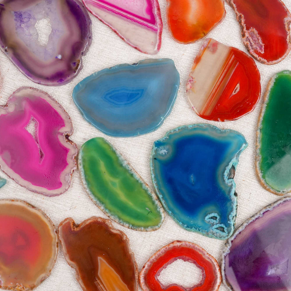 Rainbow Agate Slice