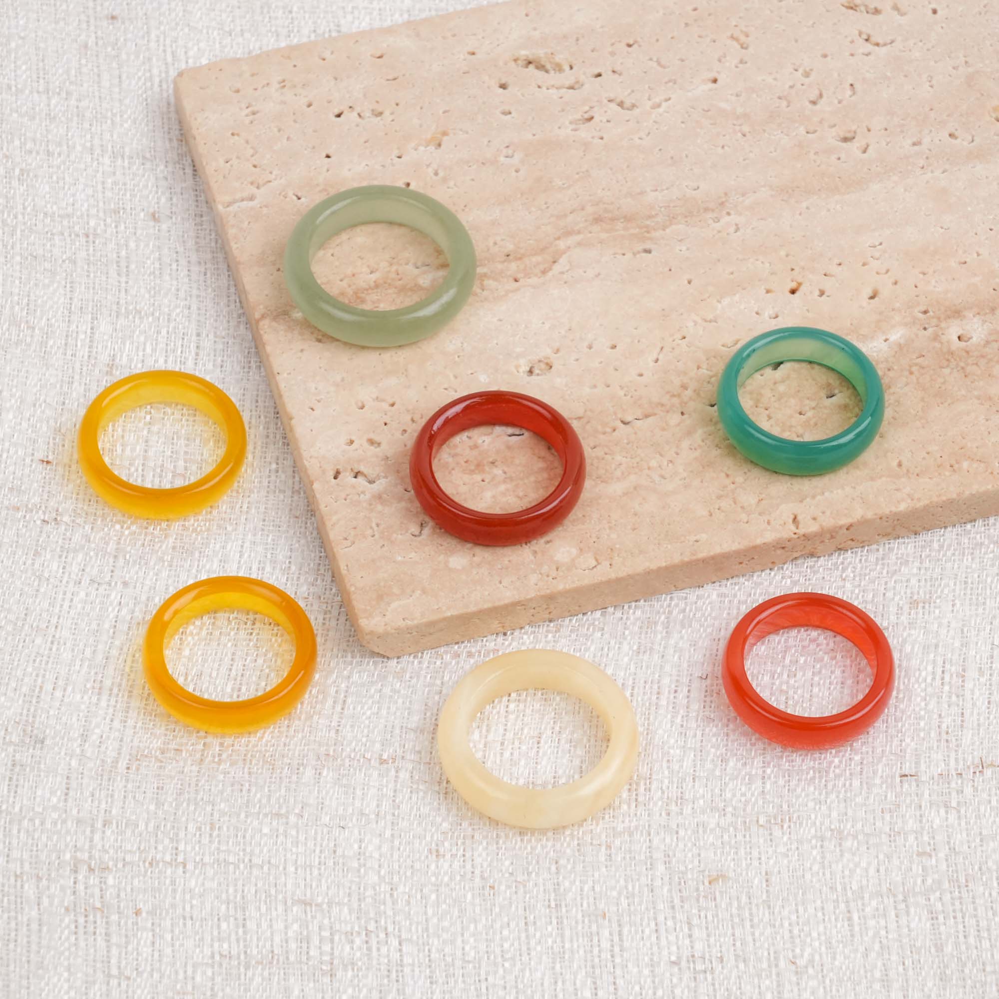 Crystal Solid Ring