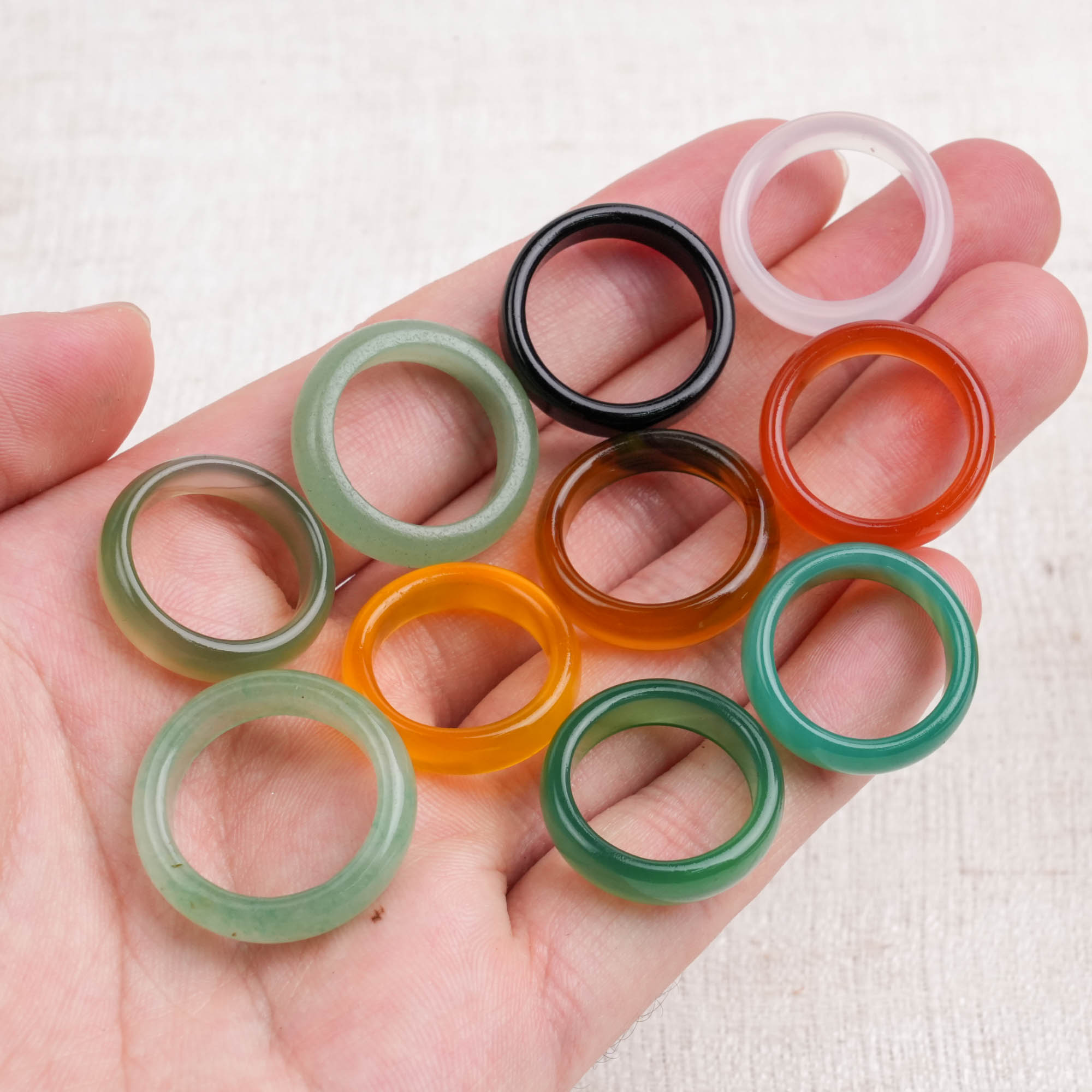 Crystal Solid Ring