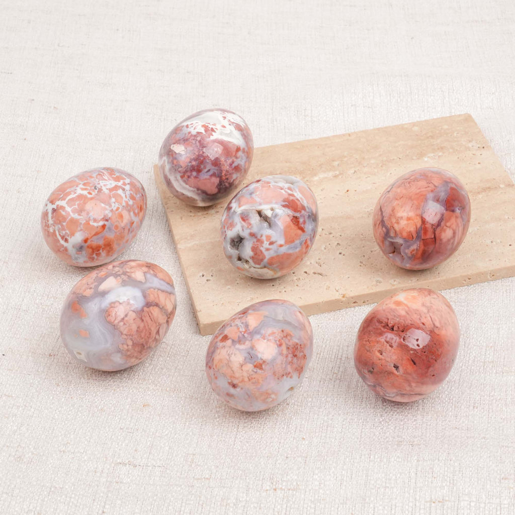 Petal Agate Egg