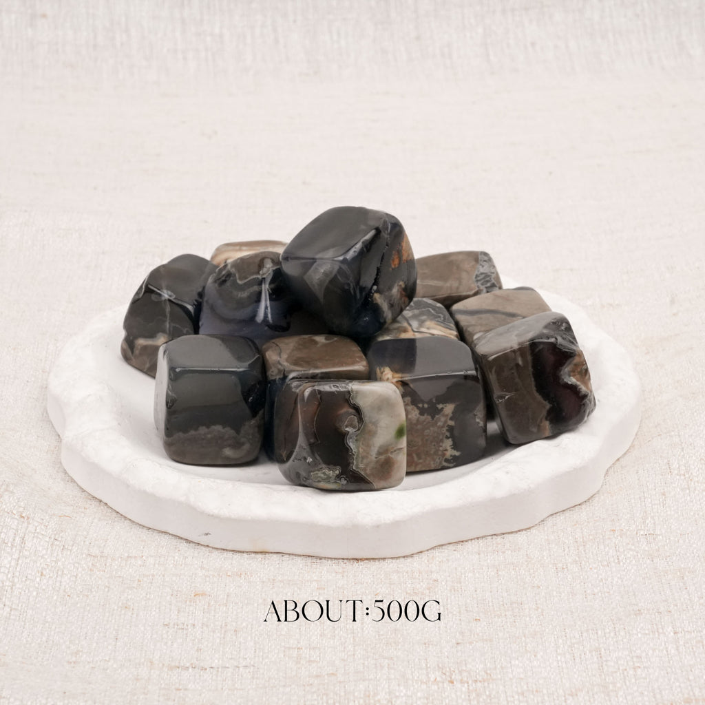 Volcano Agate Tumbled Stone