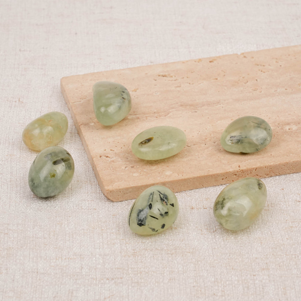 Prehnite Tumbled Stone