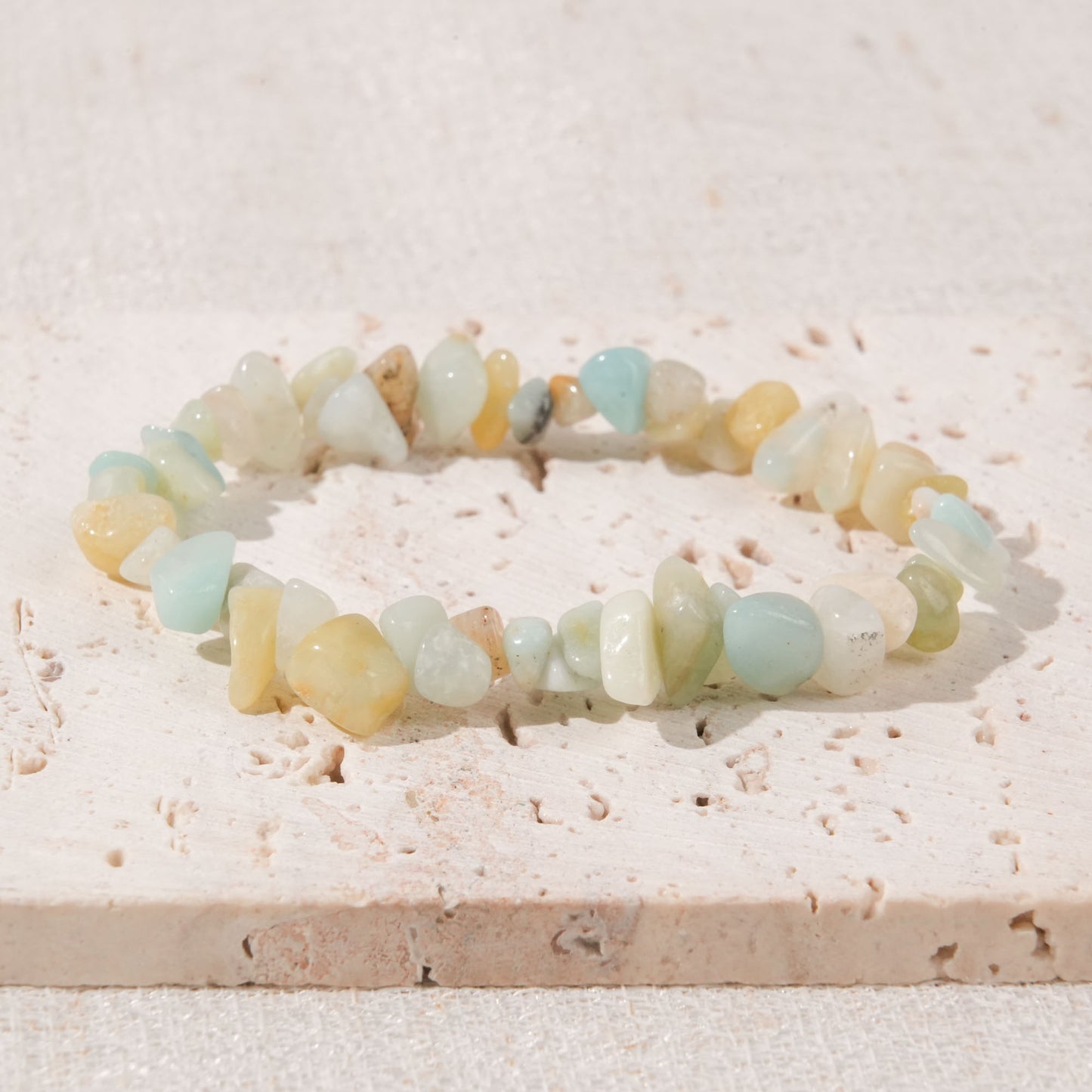 Amazonite Chip Bracelet