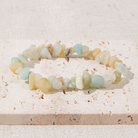 Amazonite Chip Bracelet