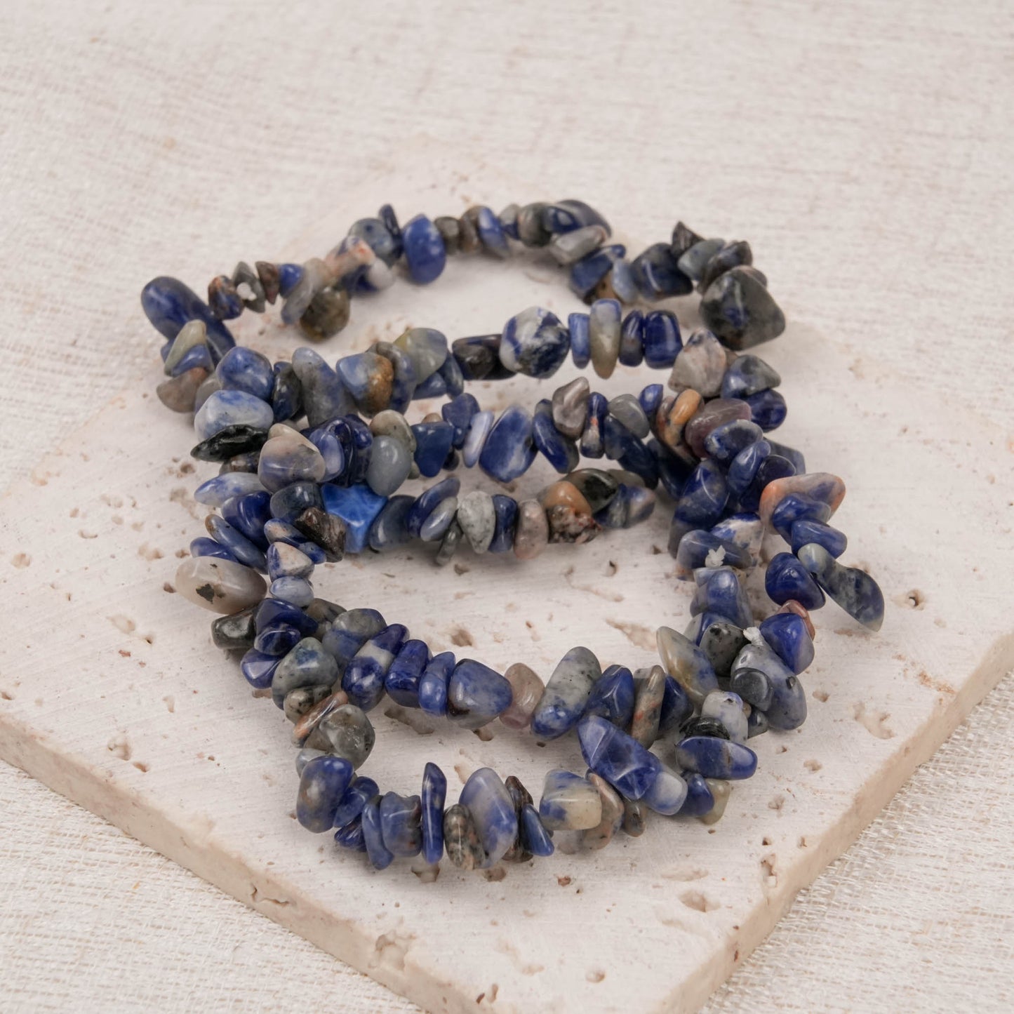 Sodalite Chip Bracelet